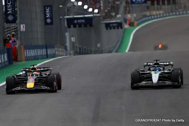 verstappen russell sao paulo 2025
