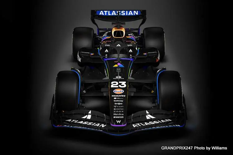 williams vegas livery 2025