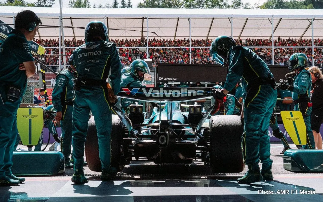 aston martin AMR26B hungary f1