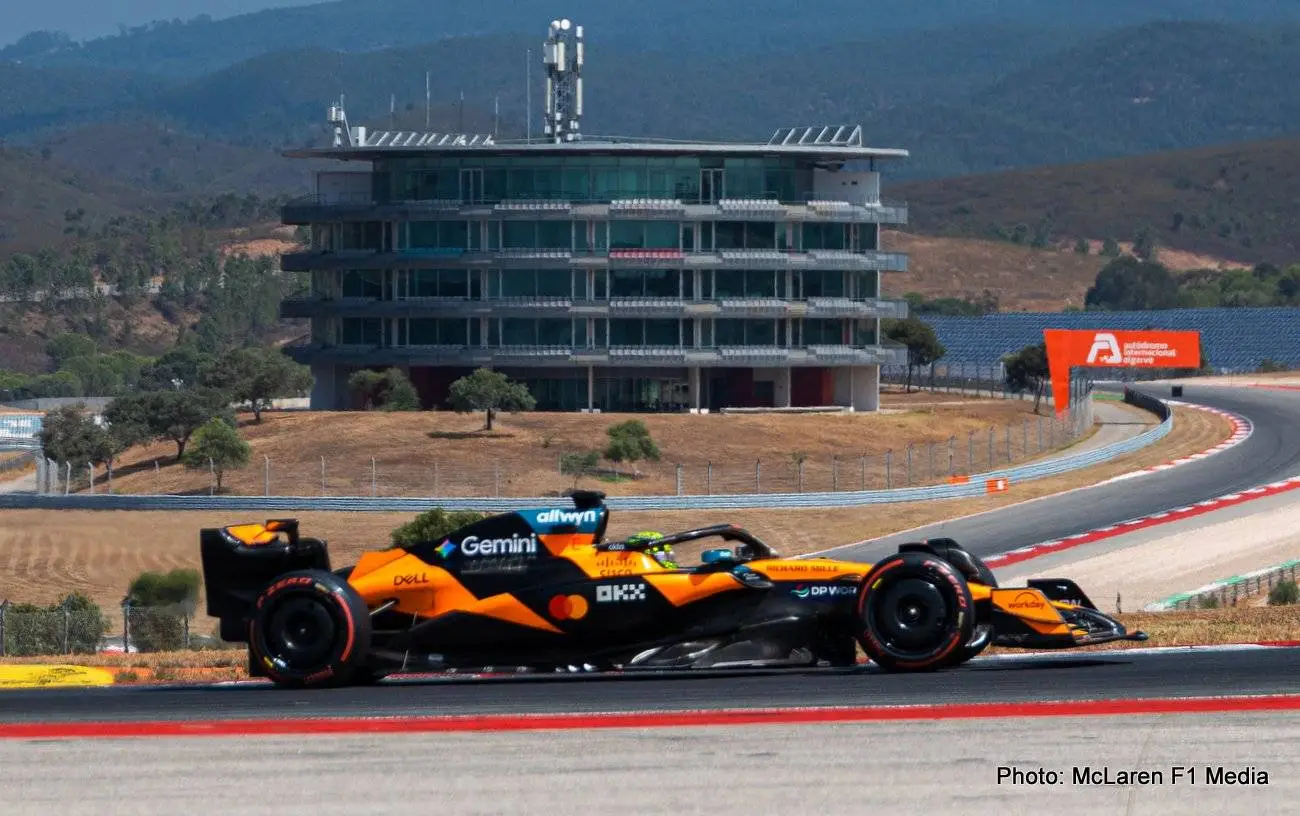McLaren test Portimão as Portuguese circuit emerges as potential 2026 ...