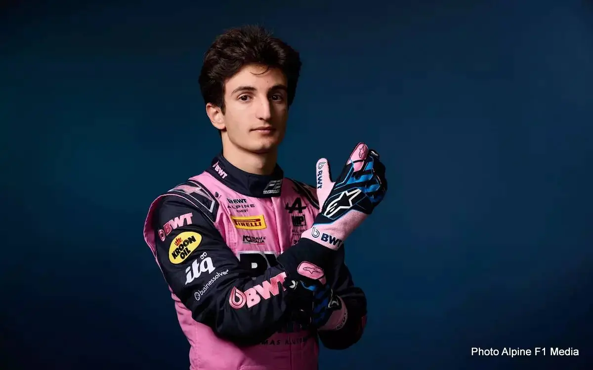 Alpine Formula 2 Gabriele Minì set for FP1 debut as Pierre Gasly and Franco Colapinto ...