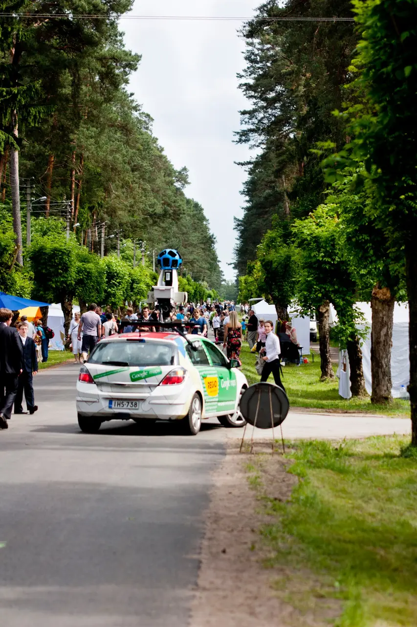 Google Maps automobilis Kulautuvoje