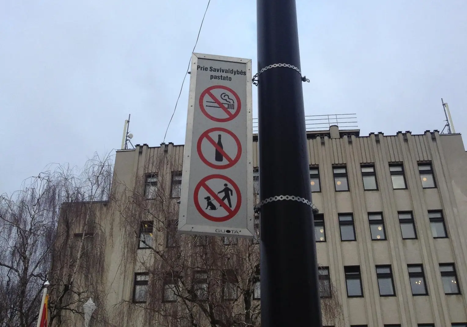Ženklai "Rūkyti draudžiama"