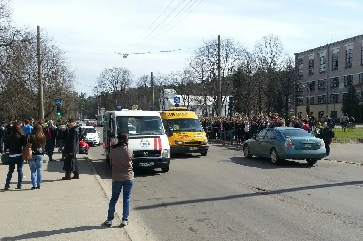 Kaune partrenktas vaikas