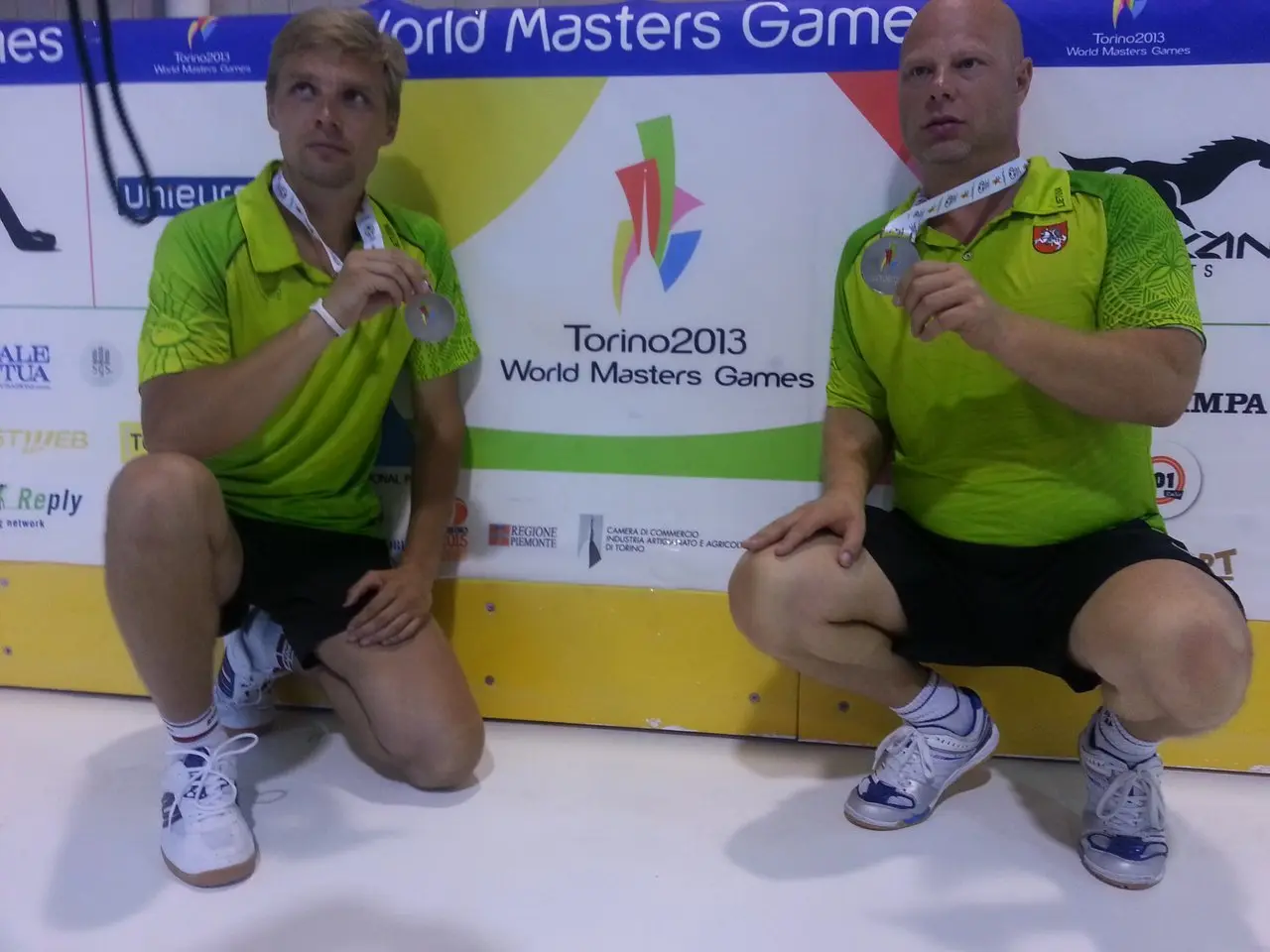 Pasaulio veteranų olimpiadoje Turine - kauniečių sidabras 02