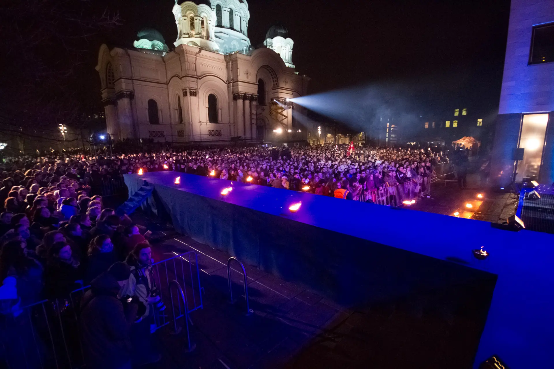 Koncerto "Švęskime laisvę" akimirkos
