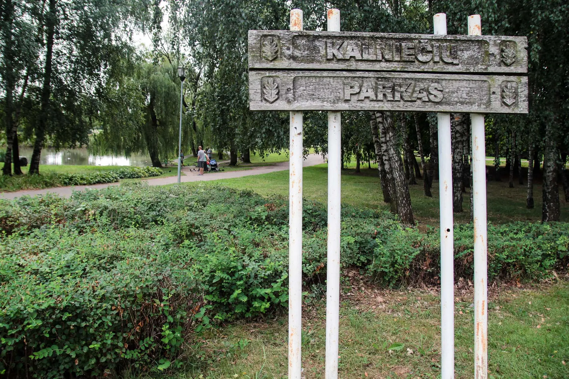 Kalniečių parkas ir Čečėnijos aikštė