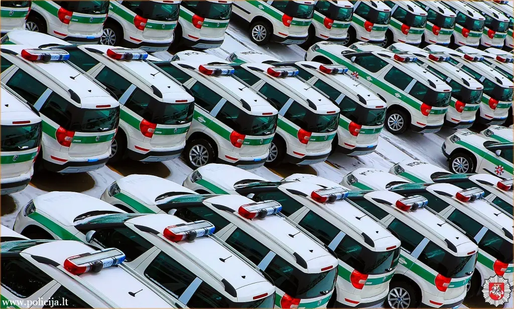 Policijos departamentas įsigijo naujus automobilius