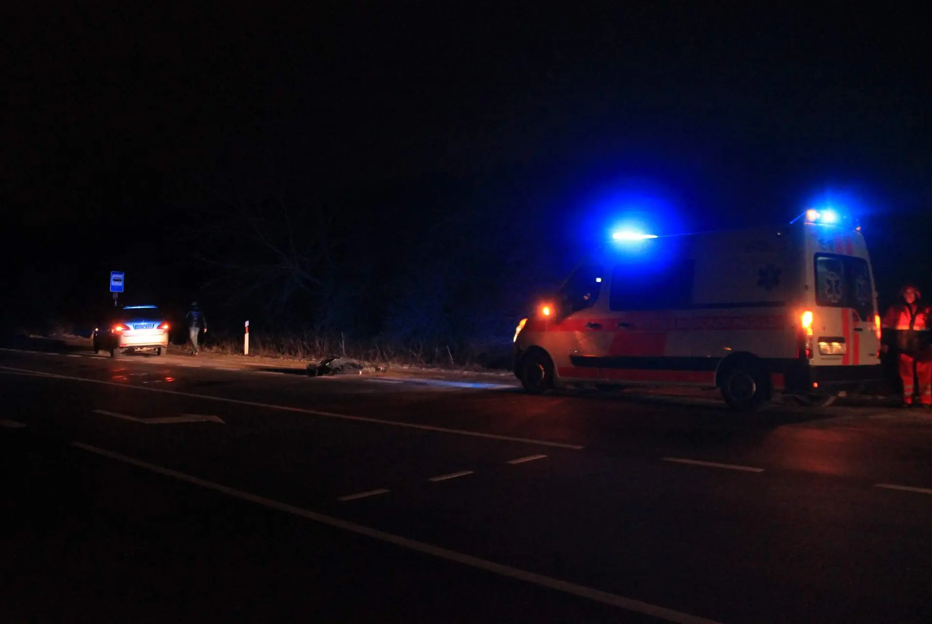 Automobilio parblokštas vyriškis žuvo vietoje