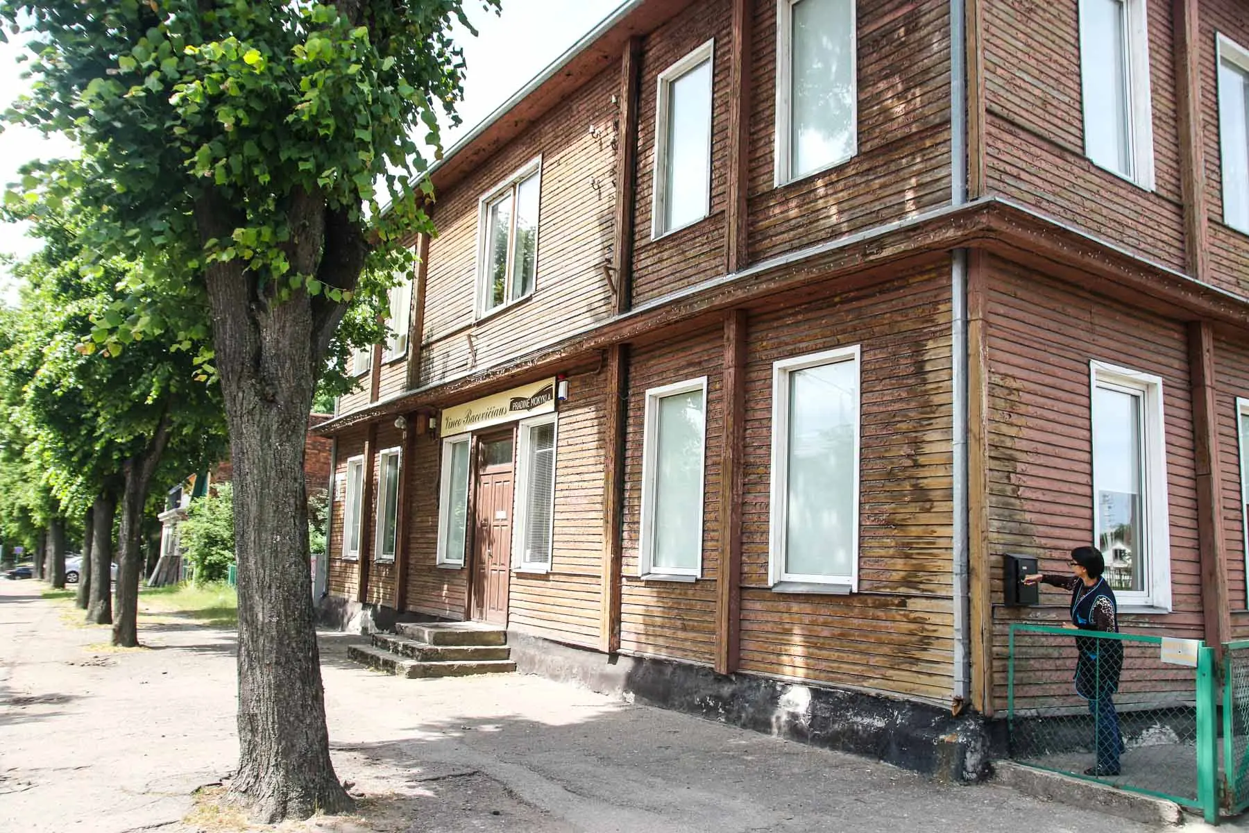 V. Bacevičiaus mokyklos piketas
