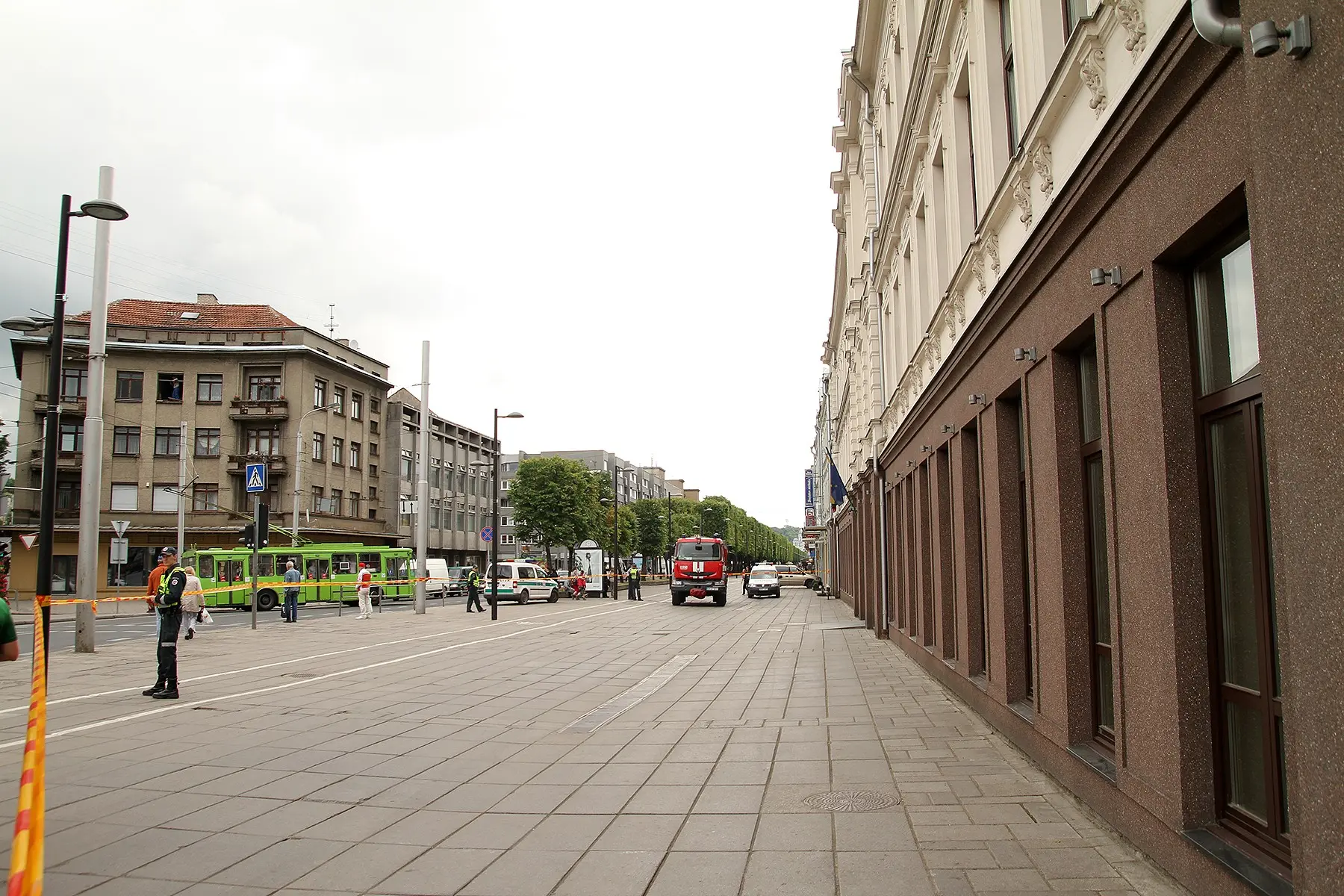 Užminuotas Kauno apylinkės teismas