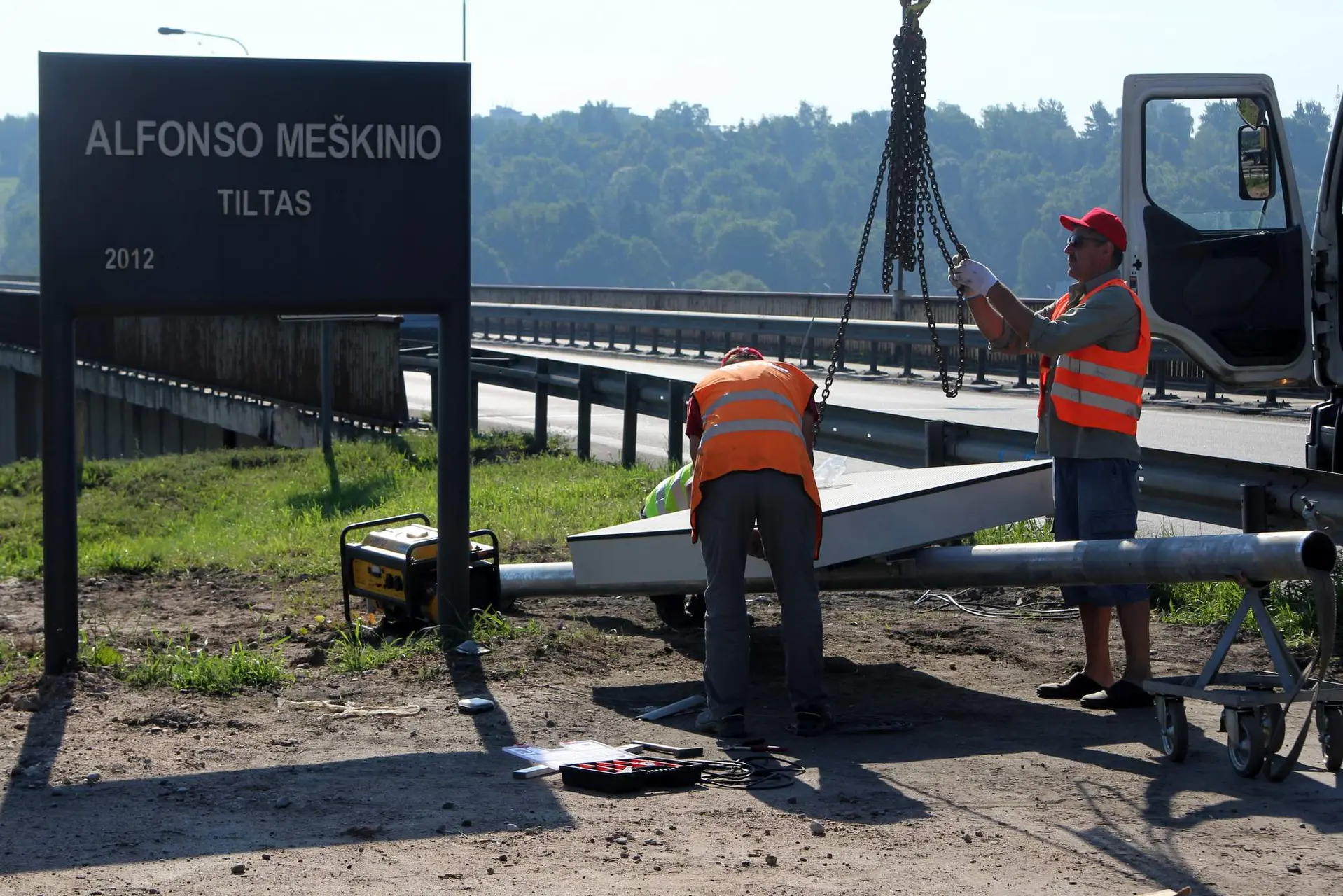 Įrenginėjami kintamos informacijos ženklai