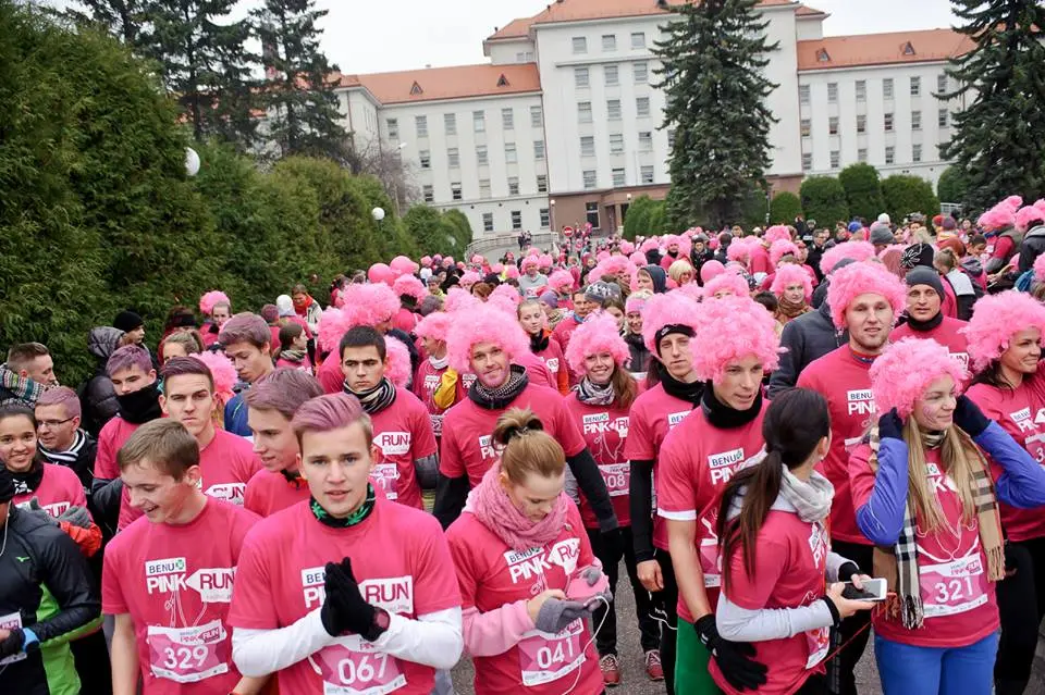 Pink Run su Benu 2014-ųjų bėgimo akimirkos