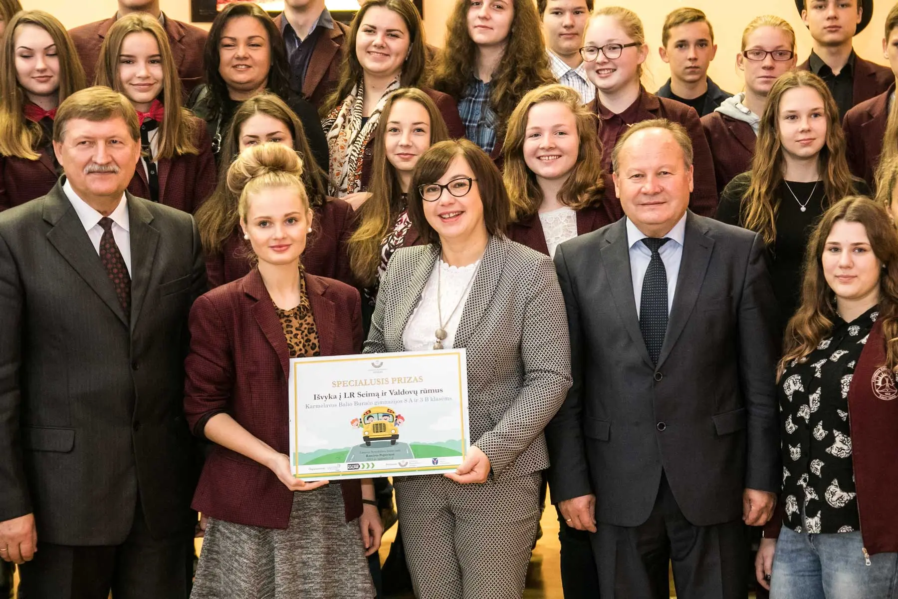 Kauno rajono laimėtojai