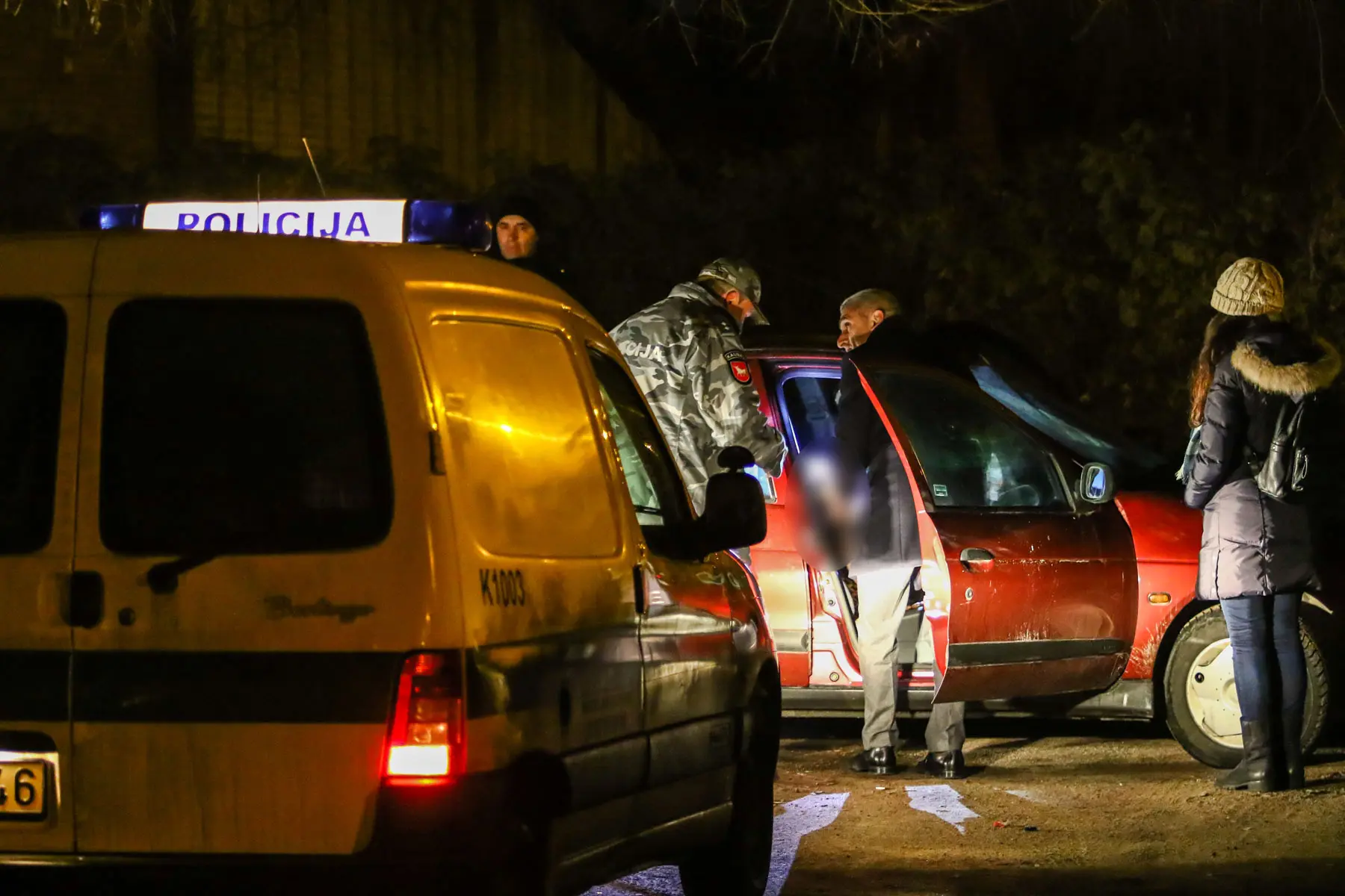 įtariama, kad vyriškis nusišovė