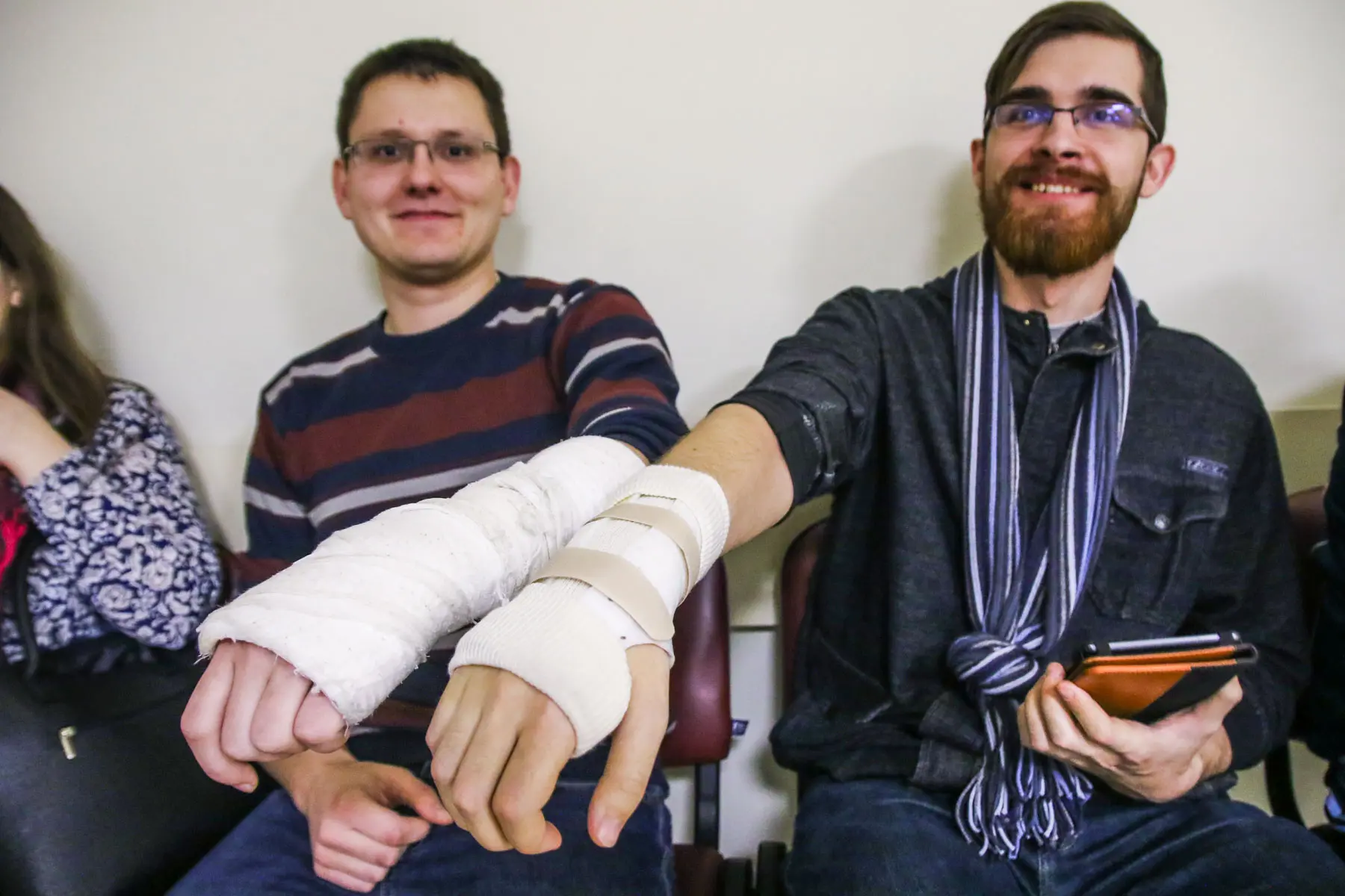 Traumatologijos punktą užplūdo kauniečiai