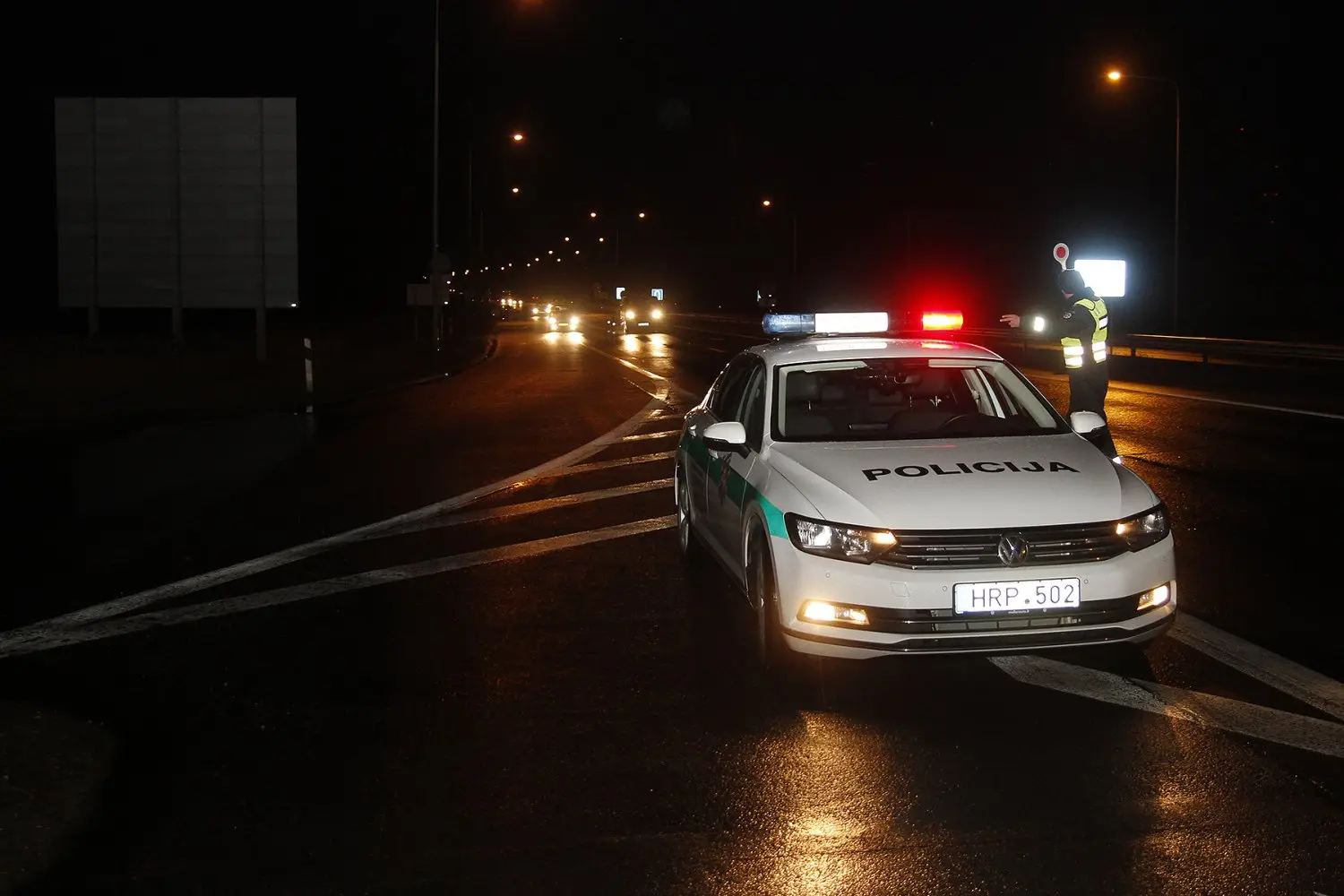 Policijos reidas penktadienio naktį