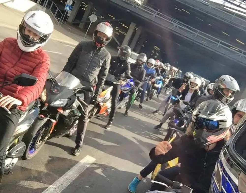 Motorolerių sezono atidarymas 2015