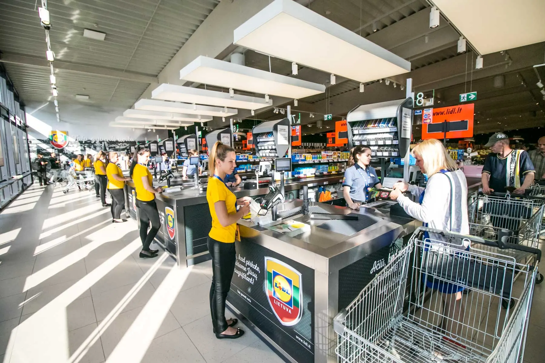 LIDL parduotuvės atidarymas