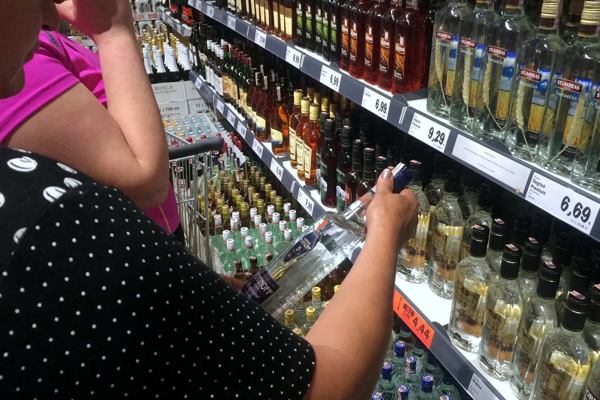 Alkoholinių gėrimų kainos LIDL