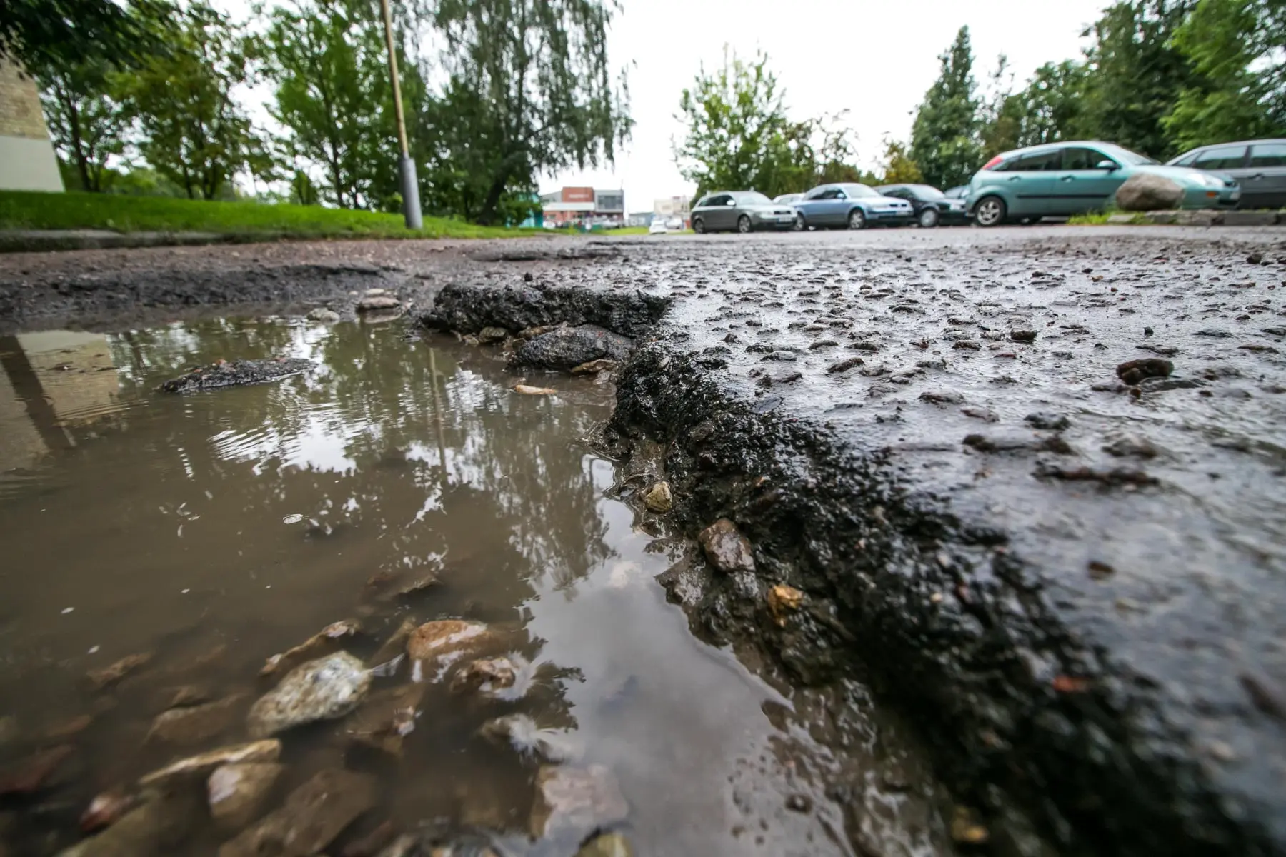 Duobės kiemuose