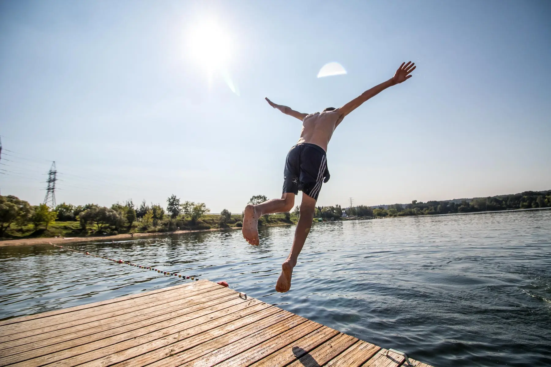 Maudynės Lampėdžio ežere