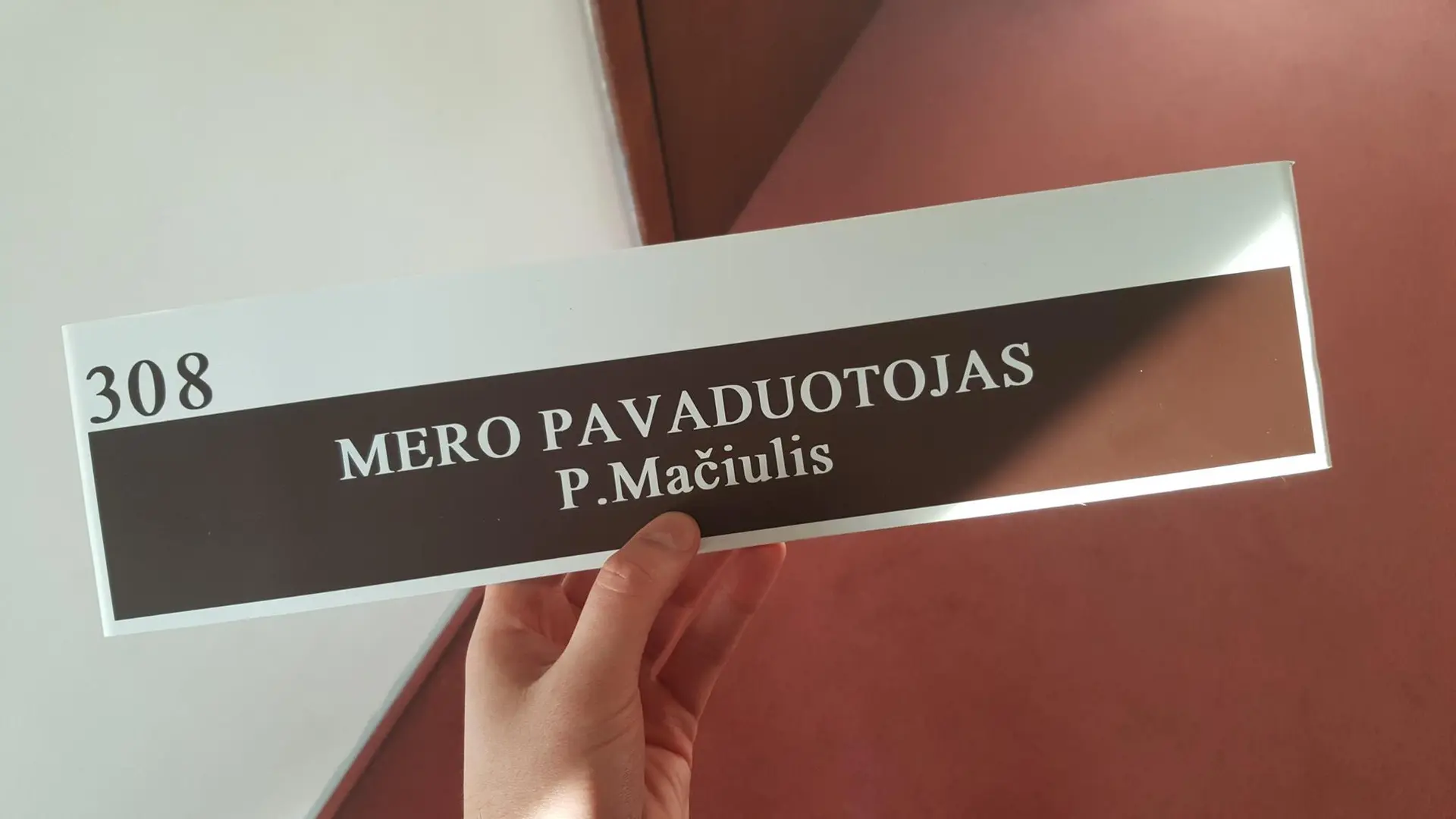 P.Mačiulis atsisako kabineto savivaldybėje