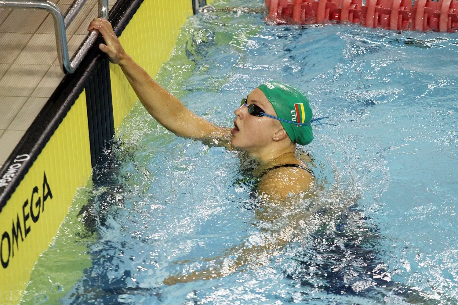 Plaukimo varžybos su R.Meilutyte Kaune