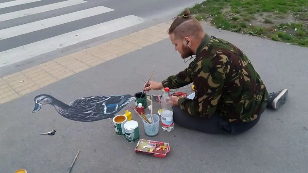 Gatvės menas, piešiniai