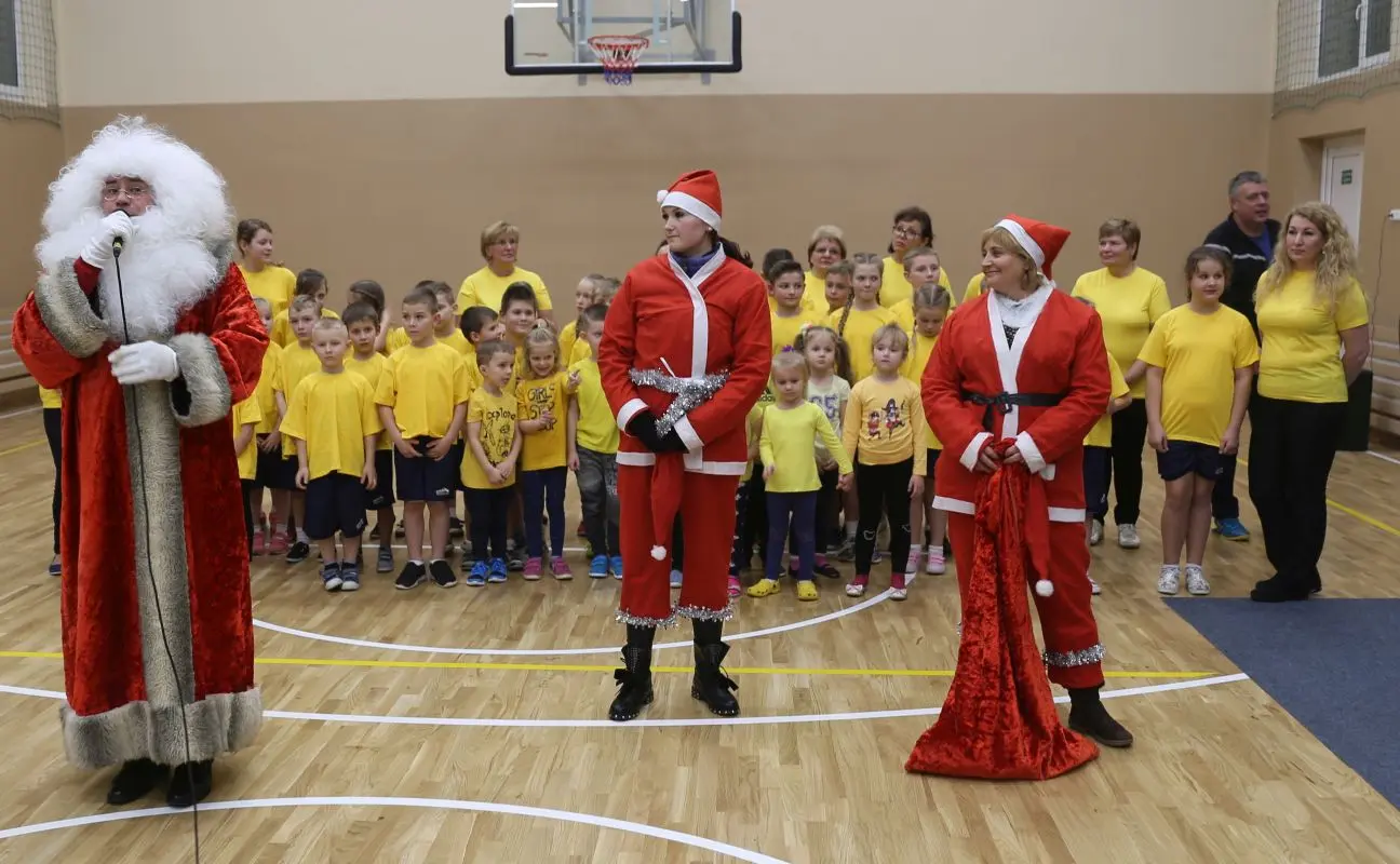 Atnaujinta sporto salė Panevėžiuke
