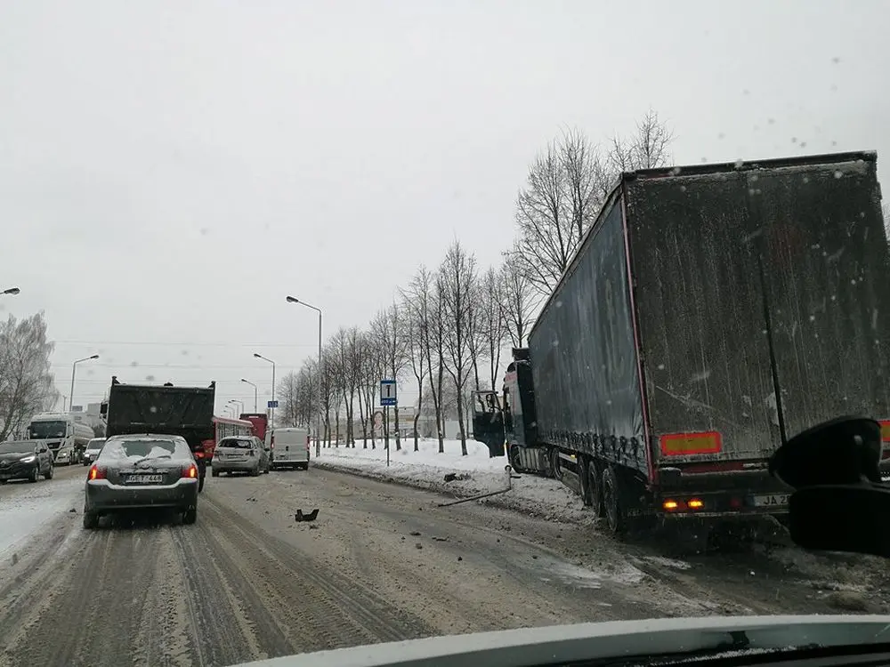 Avarija Pramonės prospekte