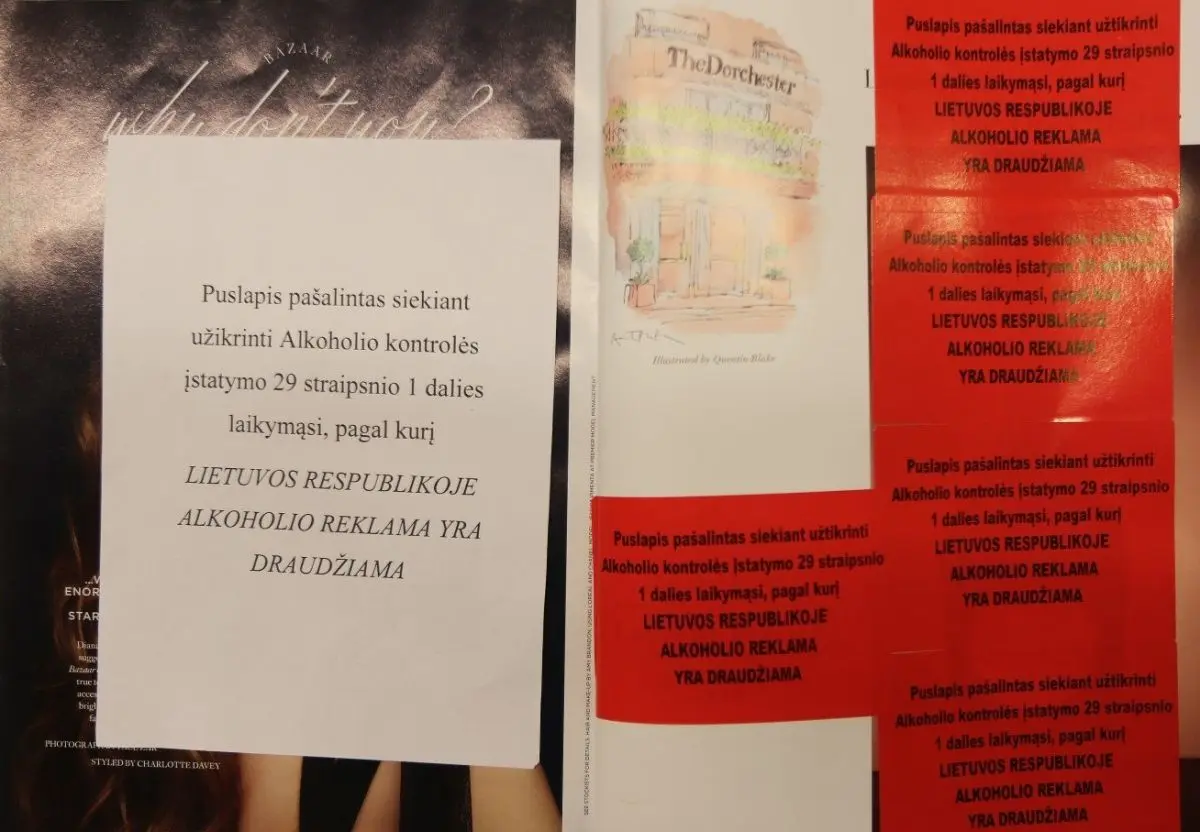 Uždengta alkoholio reklama