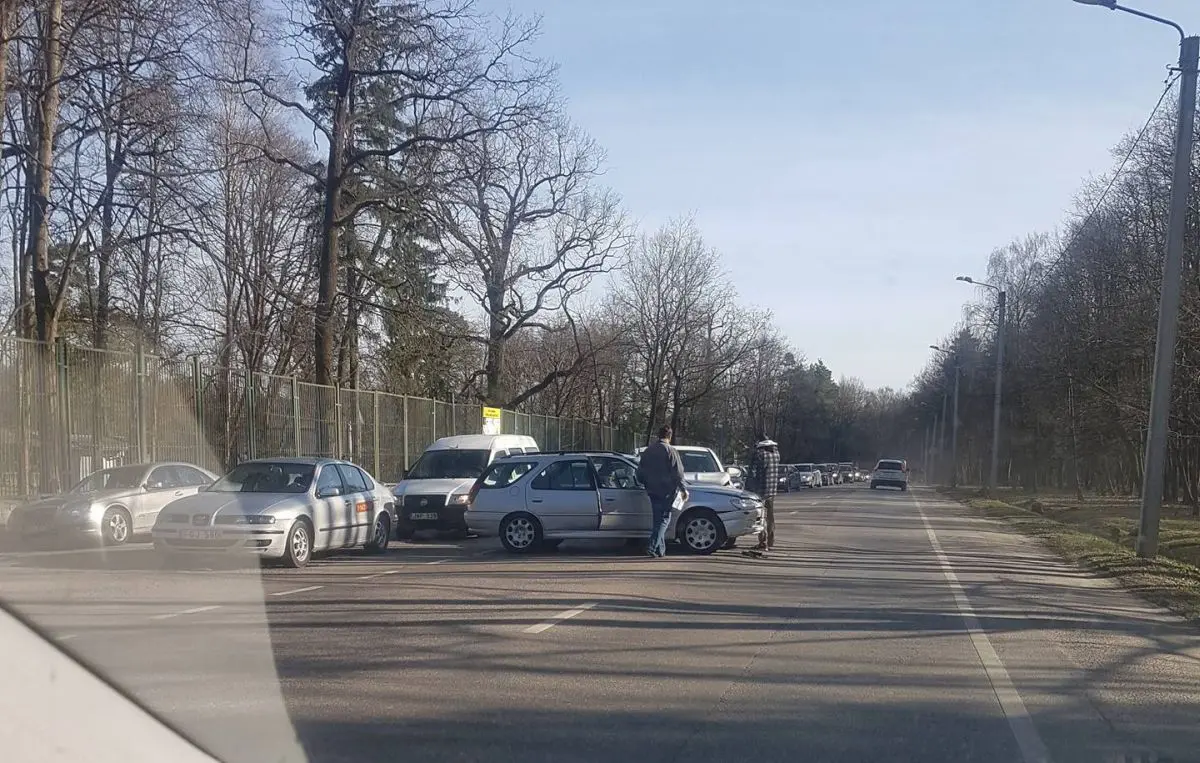 Avarija Radvilėnų plente