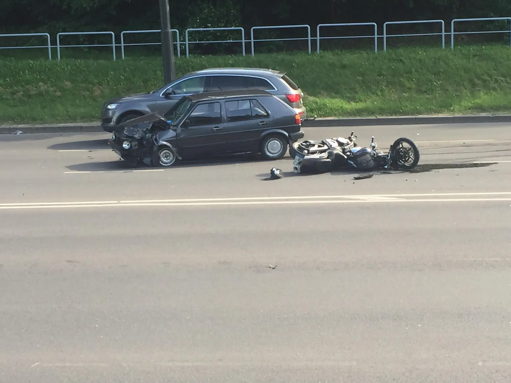 Motociklo avarija Nuokalnės gatvėje