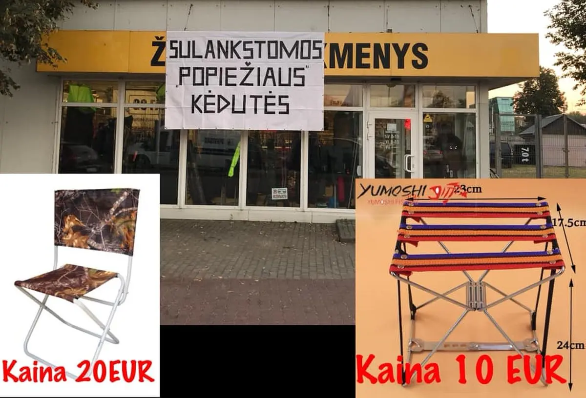 „Popiežiaus“ kėdutės
