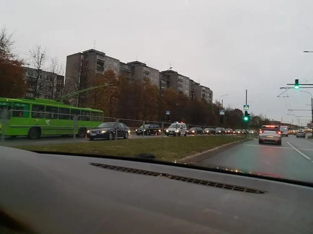 Avarija Šiaurės prospekte