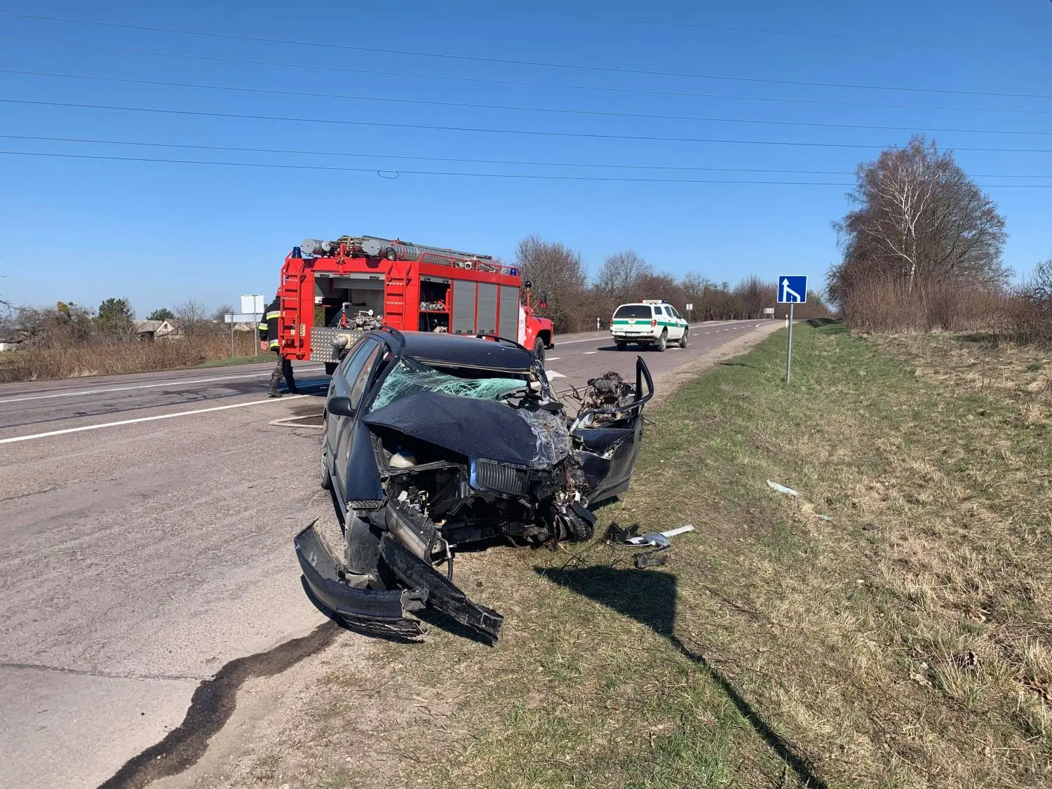 Avarija Kaunas-Prienai ruože