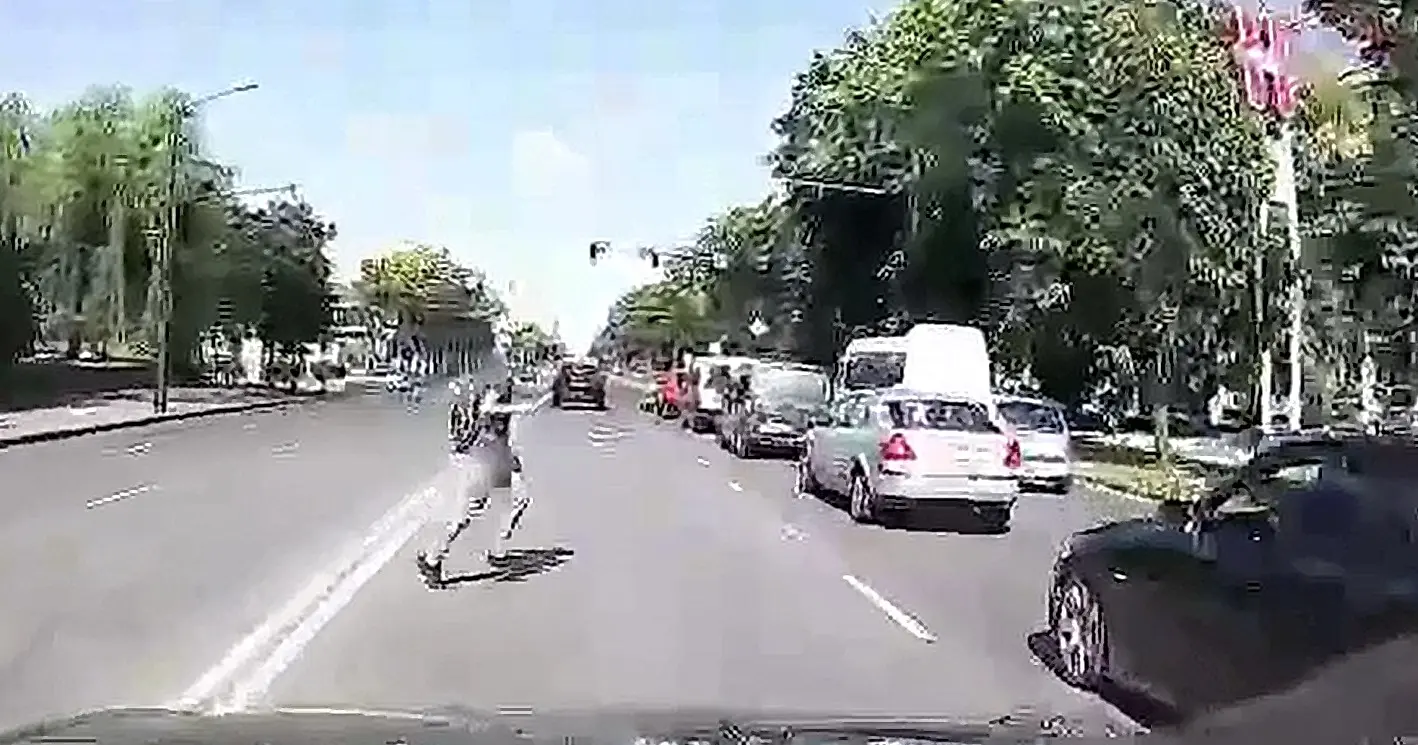 Pėsčiasis pažeidžia KET