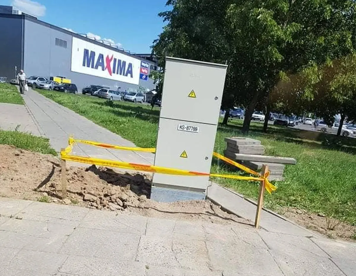 Elektros skydinė Draugystės gatvėje