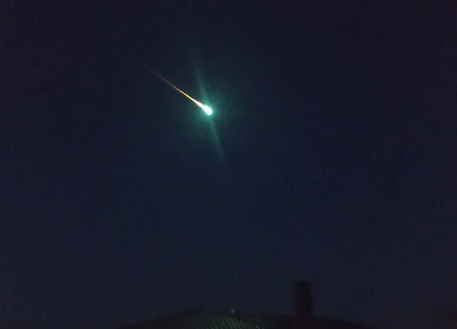 Virš Kauno pastebėtas itin ryškus meteoras