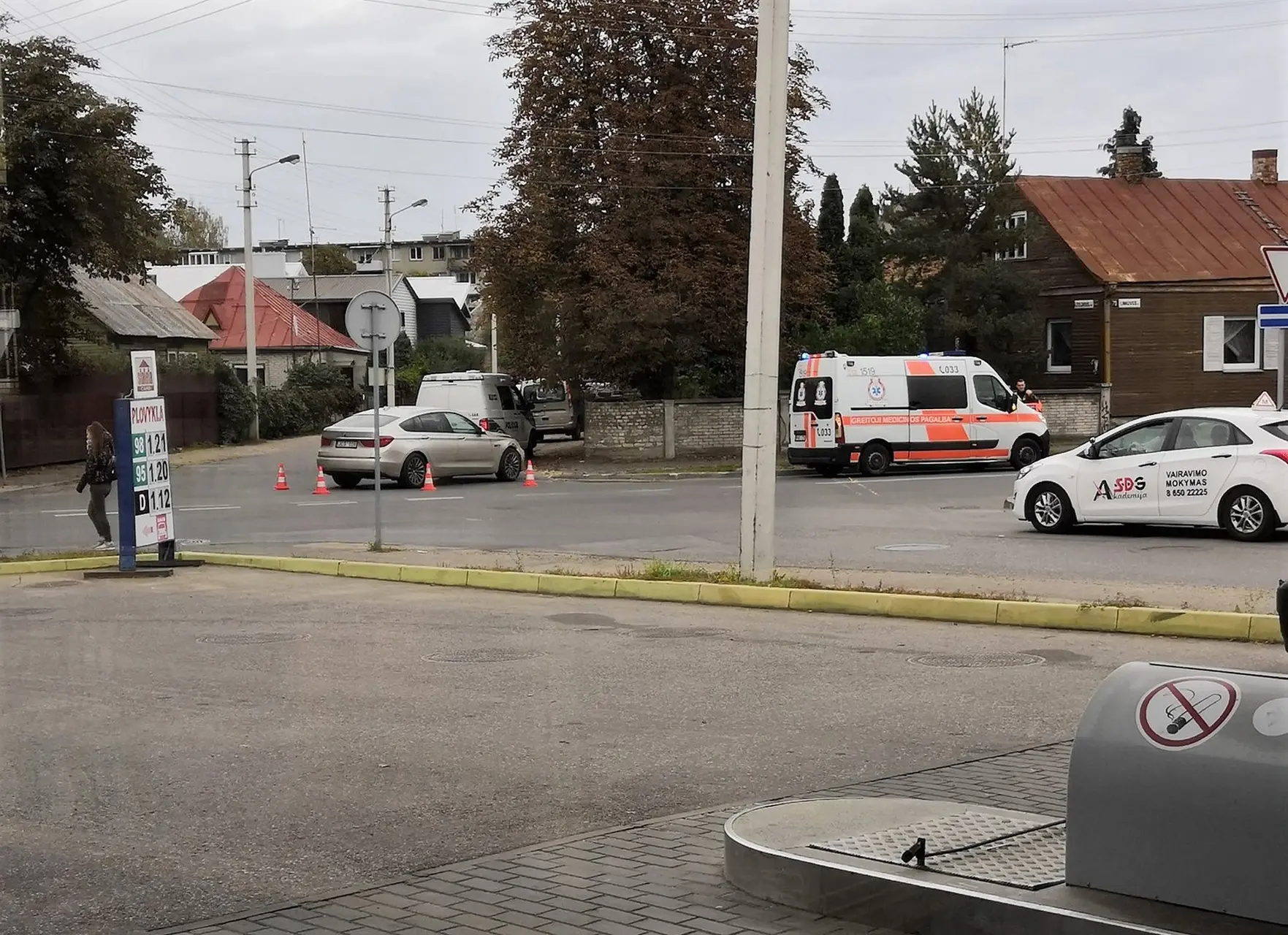 Avarija Linkuvos gatvėje