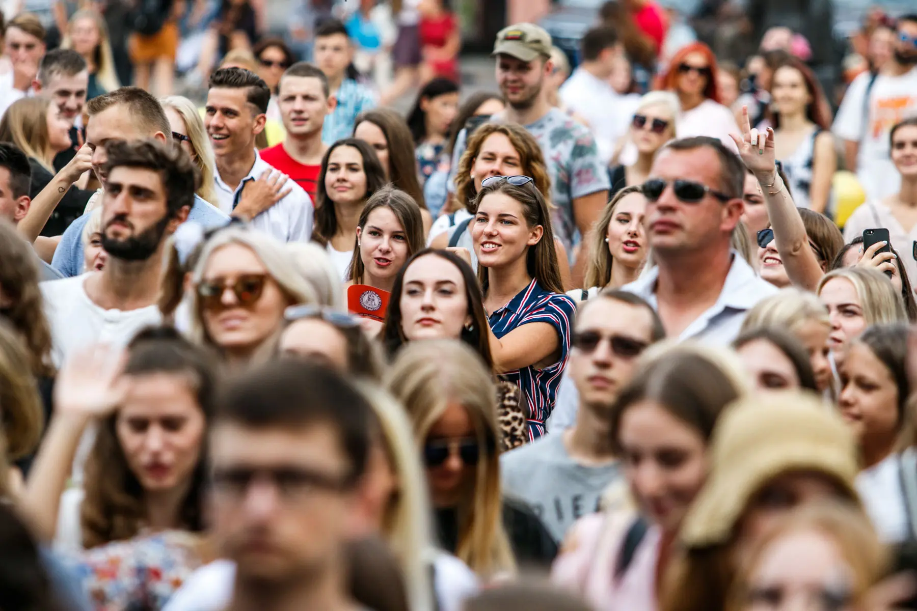 Studentai švenčia Rugsėjo 1-ąją