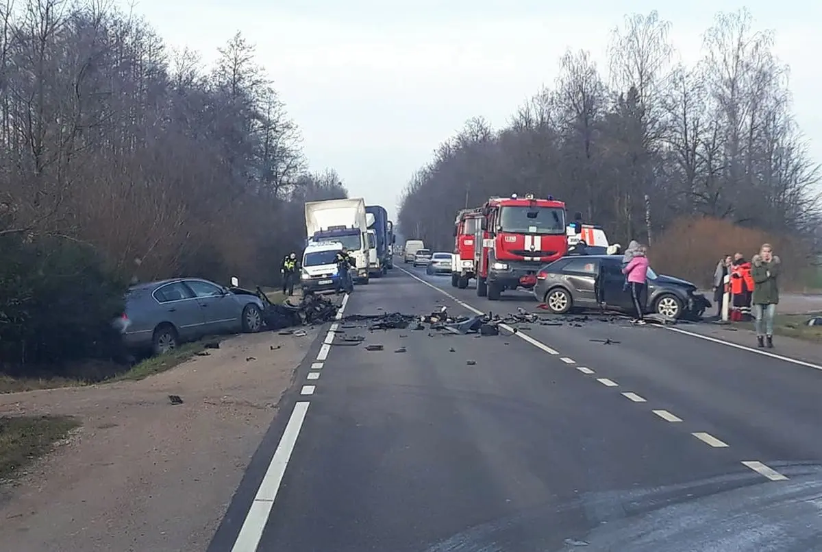 Avarija netoli Ilgakiemio