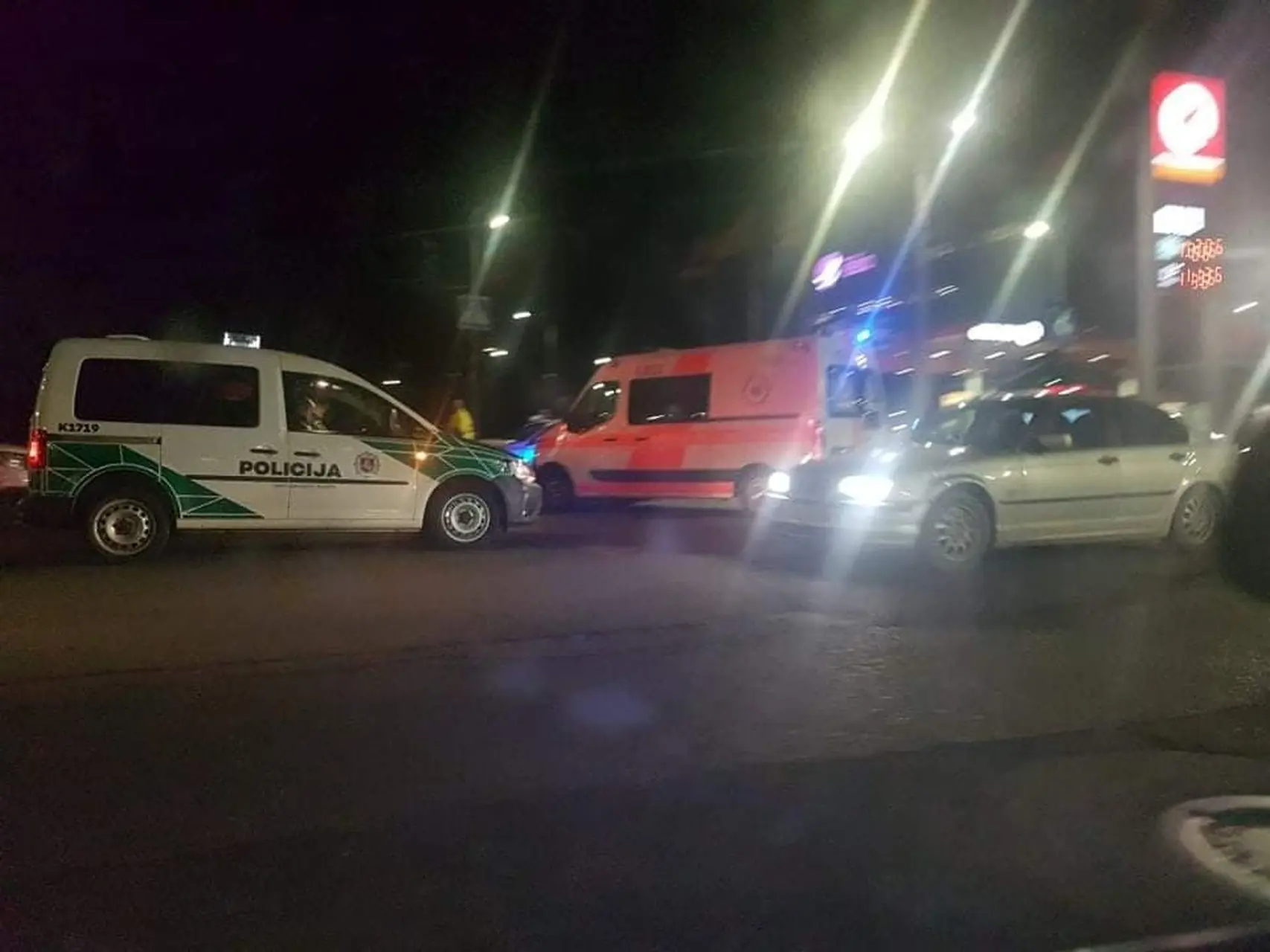 Avarija judrioje Kauno sankryžoje