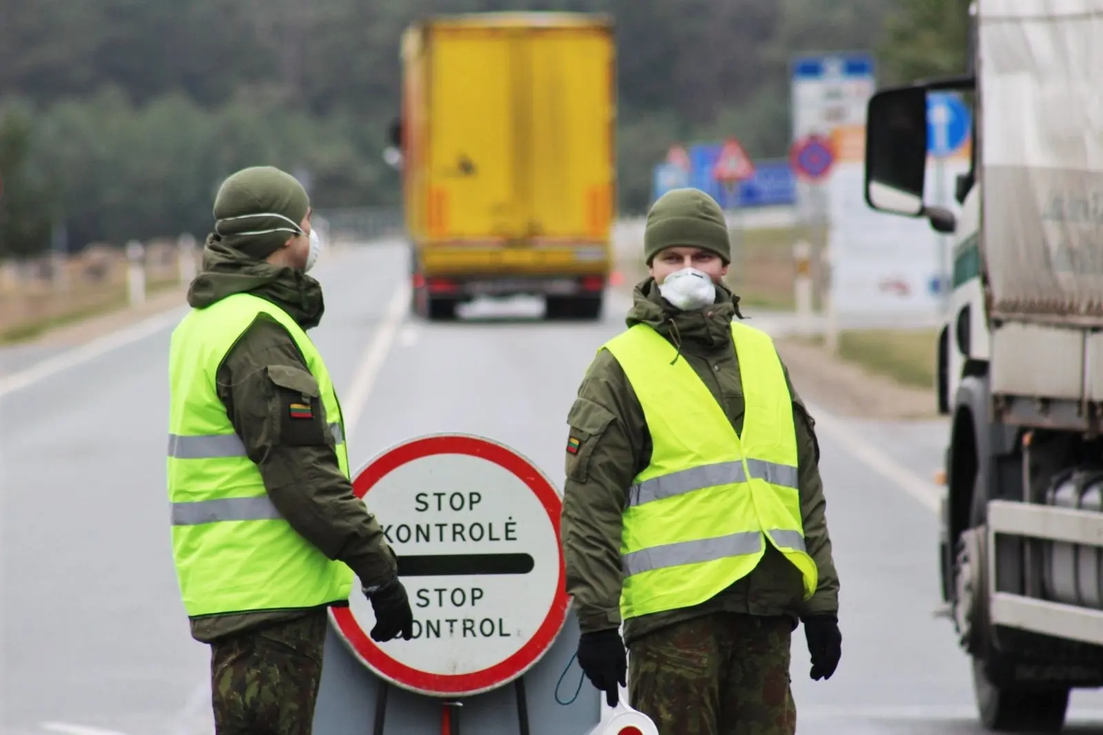 Pasienis, sienos kontrolė, Lietuva-Latvija