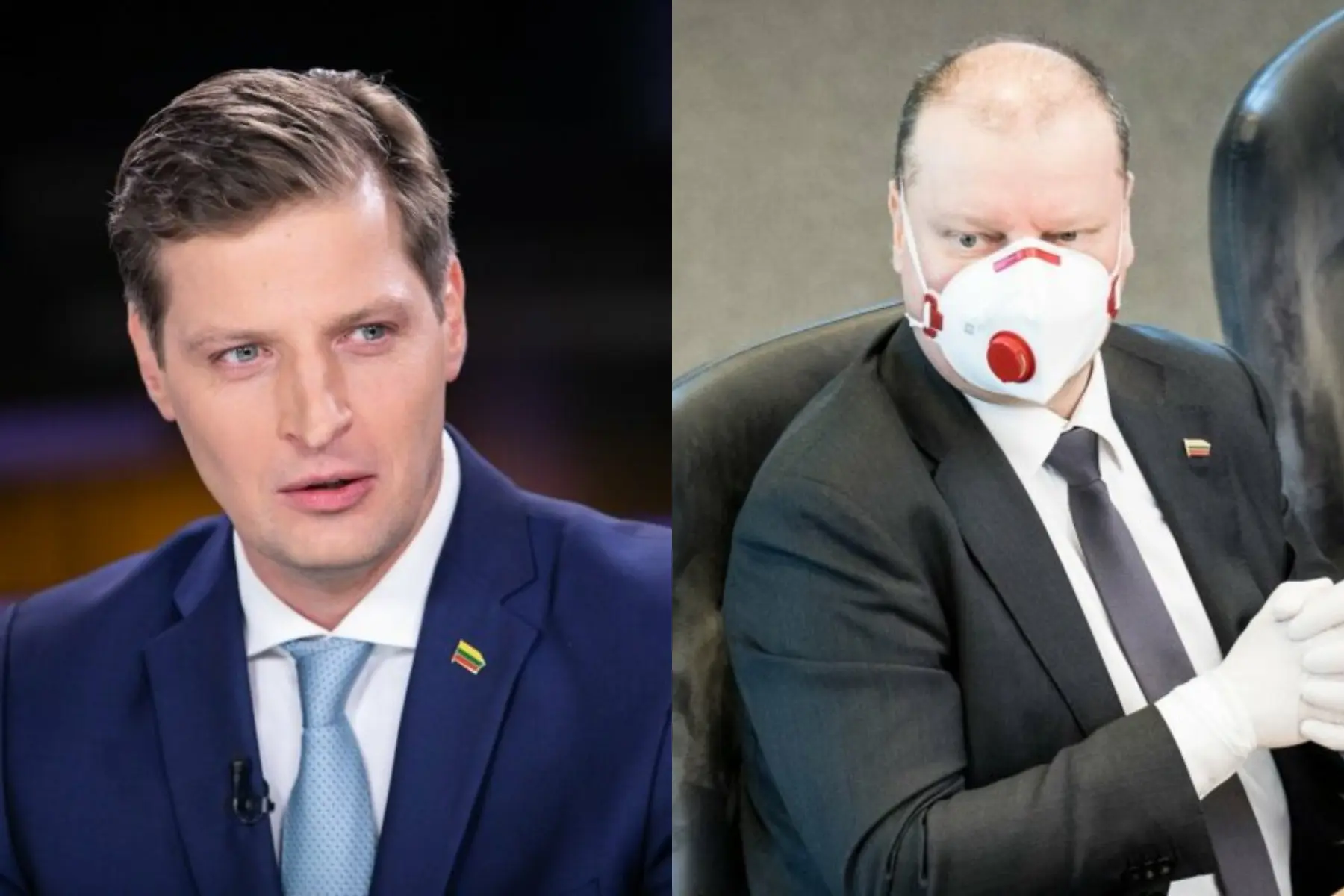K. Mažeika ir S. Skvernelis