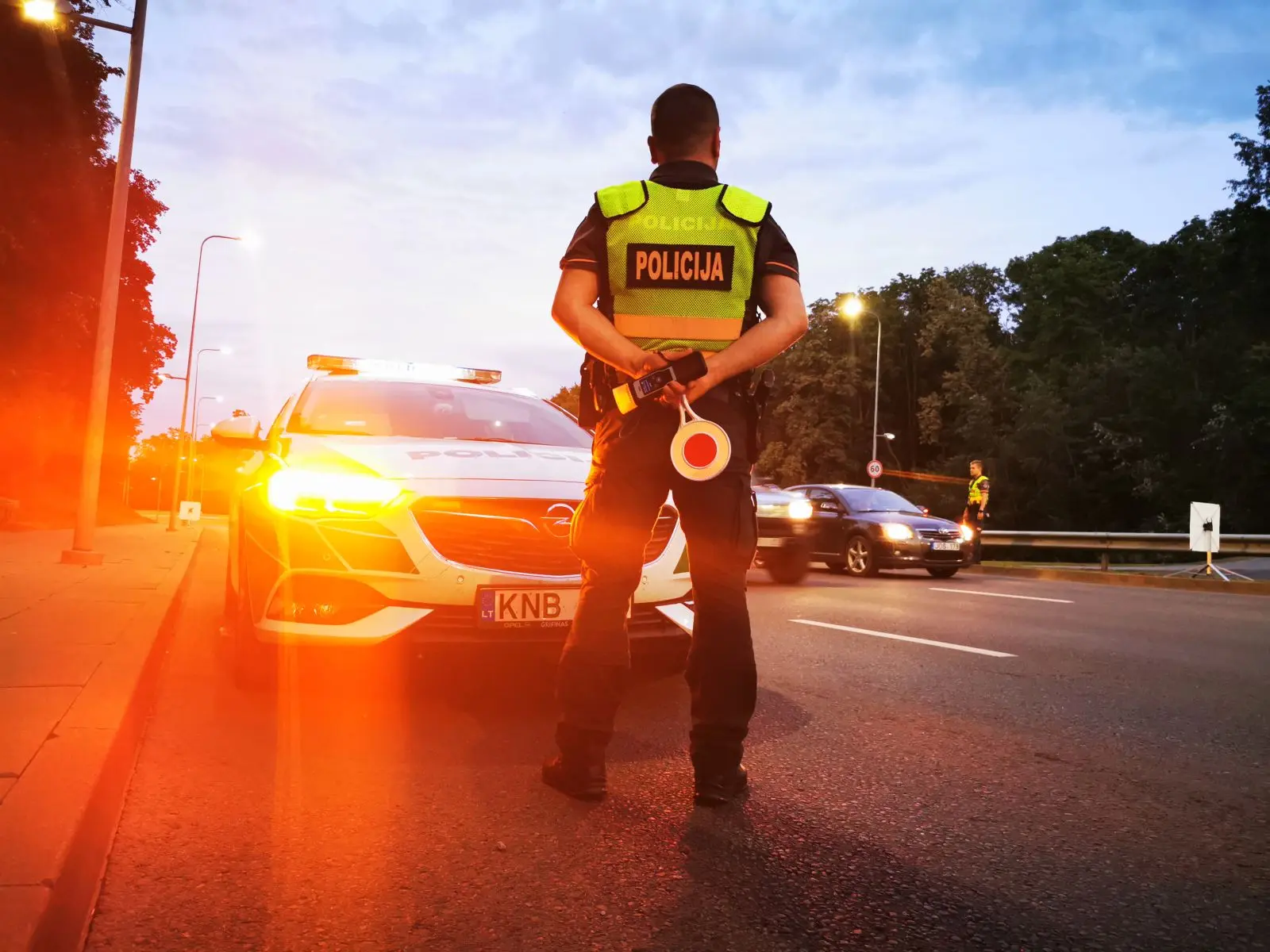 Kauno pareigūnai tikrino vairuotojų blaivumą