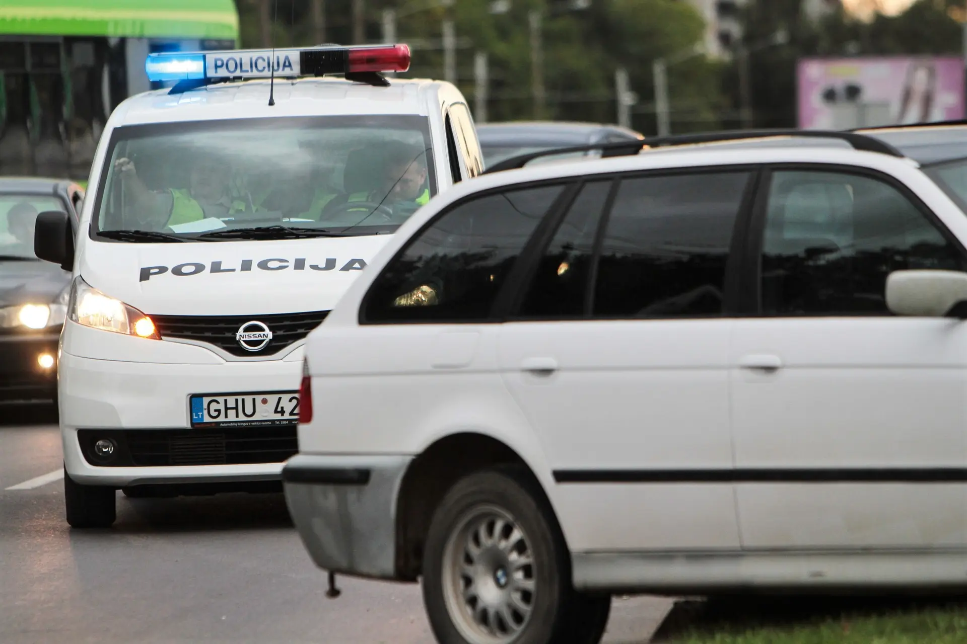 Policijos pareigūnai, „BMW“