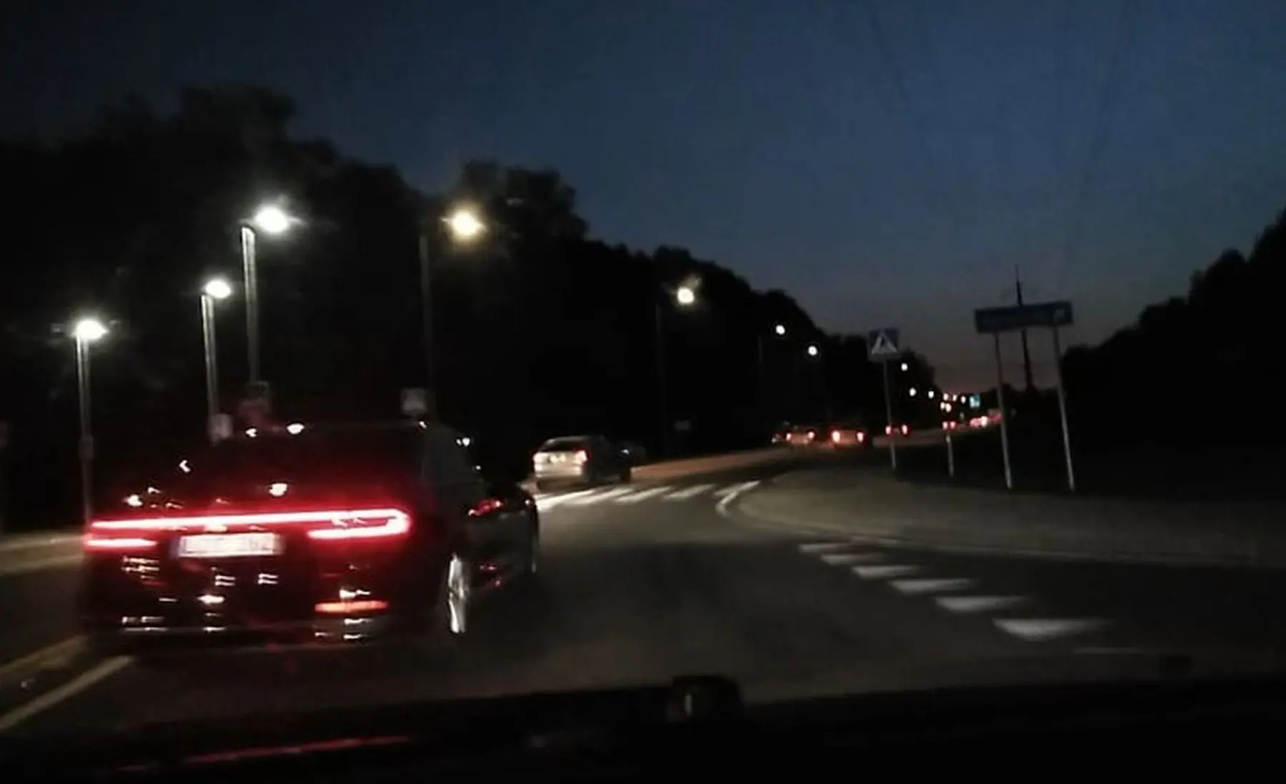 Kaunietis užfiksavo avarinę situaciją