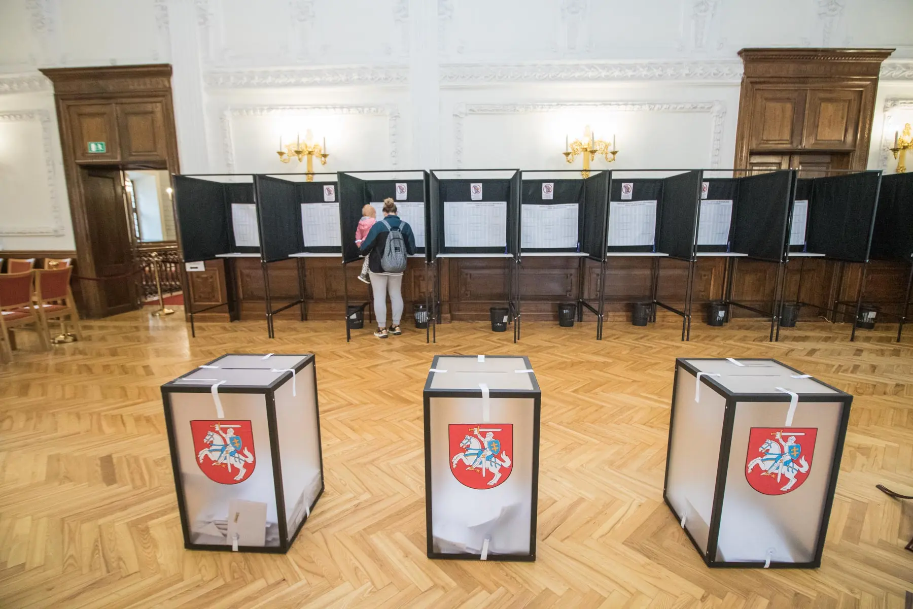 Lietuvoje prasidėjo išankstinis Seimo rinkimų balsavimas